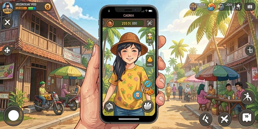 Karakter dengan kemampuan unik untuk dijelajahi.