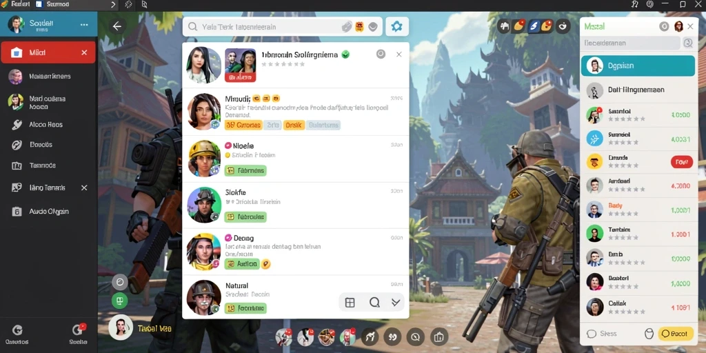 Screenshot memperlihatkan fitur multiplayer saat bermain bersama teman.