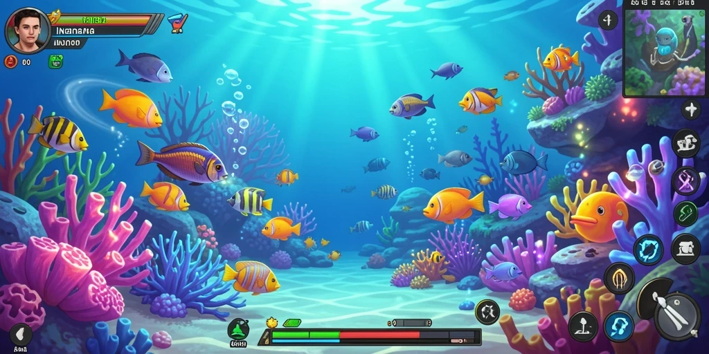 Karakter unik dan menarik di dalam game.