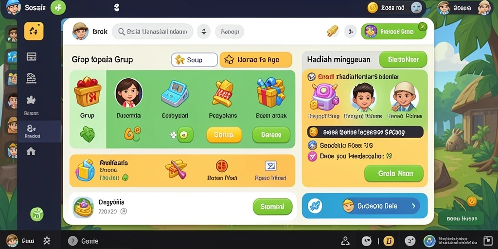 Mode multiplayer yang mendukung hingga 4 pemain.