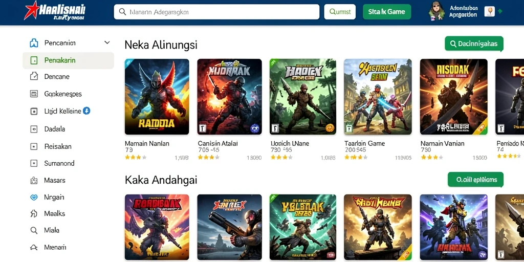 Screenshot dari antarmuka pengguna yang intuitif dan mudah digunakan.