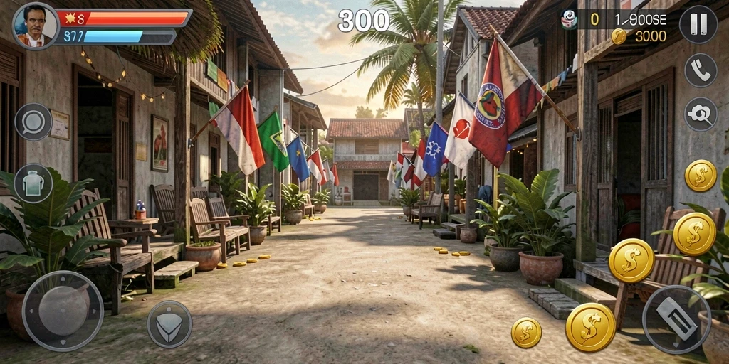 Fitur bonus harian untuk menambah keseruan bermain.